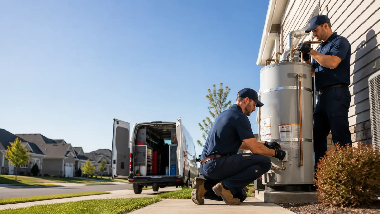 Water Heater Installation in Fredericksburg, TX